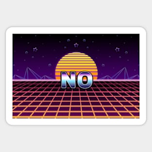 Synth Wave - NO Sticker